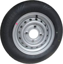 Pneu remorque + jante 145x13