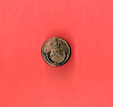 Antique button, NAPOLEON III. VENERIE or BOOK, 17mm. En CORNE