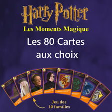 Carte HARRY POTTER ET ANIMAUX FANTASTIQUE Super U 2023 Moments Magiques au choix