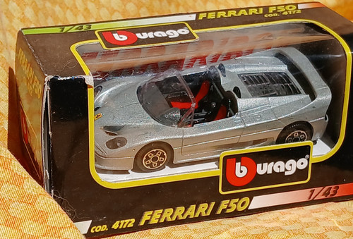 Burago ferrari f50 spider 1995 - ferrari,