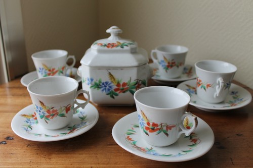 Ancien service café en - service,