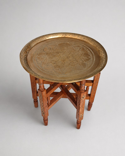 Table marocaine pliante - , bois