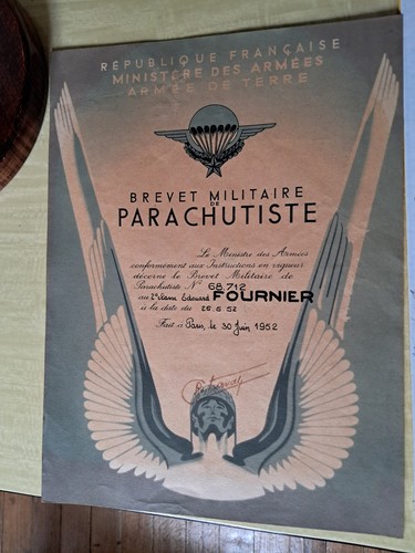 Brevet militaire parachutiste