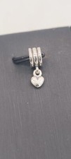 Charm Pandora mini coeur pendant Argent 925 Millième (22 CT) *