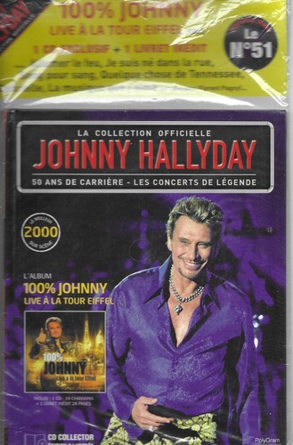 Johnny hallyday livre cd - johnny,