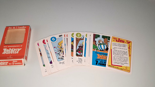 Jeu familles asterix - familles,