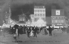 Salon de Paris Place Blanche Moulin Rouge by Tony Minartz vintage postcard