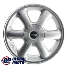 Mini One R50 R56 Argent Jante Alliage 15" ET:45 5,5J Rotator Spoke 101 6769405