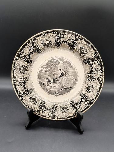 Assiette société céramique - société,