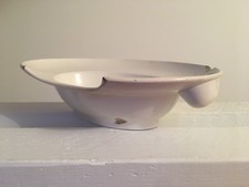 Ancien plat à barbe en