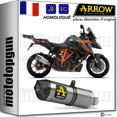 Arrow pot echappement - echappement, approuve