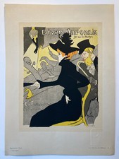 Les maitres de l'affiche, divan Japonais, Henri de Toulouse Lautrec.