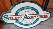 Studio Aventures  - Ancienne enseigne plexi pour magasin spécialisé Parabd -1982