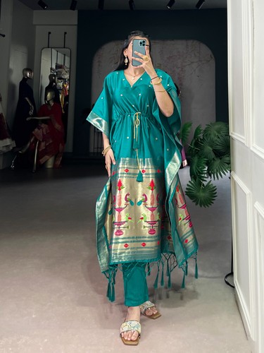 Jacquard tissé paithani - jacquard,