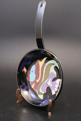 Assiette poêlon céramique