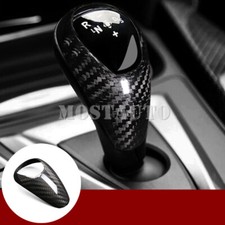 For BMW X5 M X6 M F85 F86 Carbon Fiber Center Console Gear Shift Knob Cover Trim