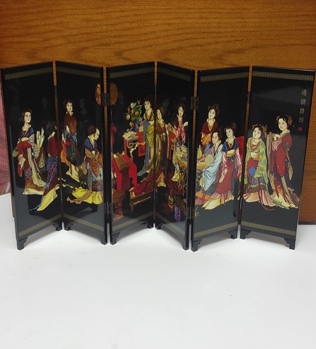 Mini paravent chinois - chinois, 6