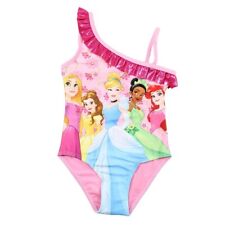 Maillot de bain fille Princesse. Couleur rose. C
