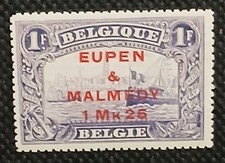 Belgium Occupation 1920 COB