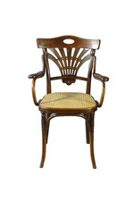 Fauteuil canné de THONET