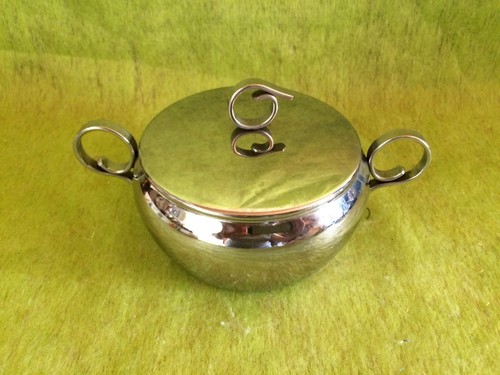 Ancien sucrier inox made - ancien, en