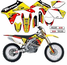 2001-2004 Suzuki RM 85 RM85 Graphique Kit Stickers Déco Dirtbike 2002 2003