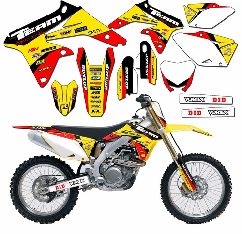 2007 suzuki rmz 450 graphique - suzuki,