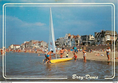 Carte postale bray - carte, 59