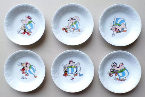 Asterix assiettes creuses - asterix,