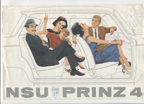 11926 dépliant nsu prinz - n°11926, /