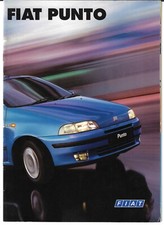 Fiat Punto 1997-1999 UK Market Sales Brochure Cabriolet GT Sporting ELX SX S