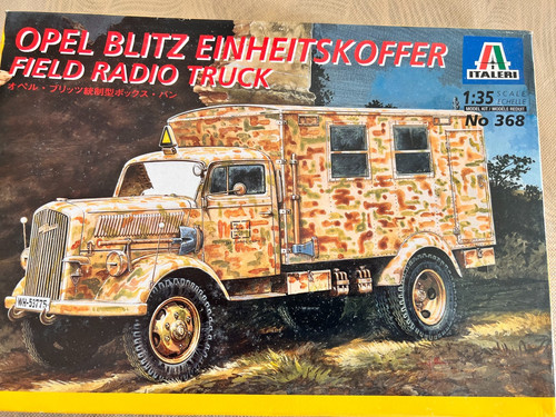 Opel blitz radio truck - blitz,