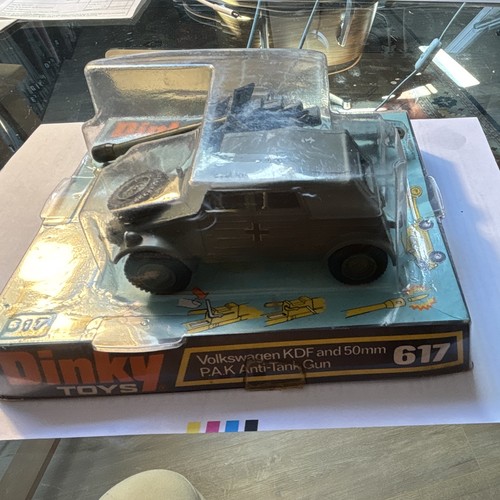 Dinky toys 617 volkswagen kdf - volkswagen,