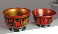 Bols ancien en laque de Russie