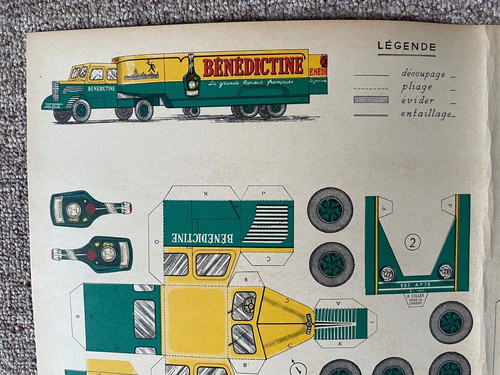 Rare maquette carton - rare, :