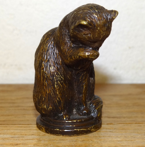 Joli petit chat bronze - joli,