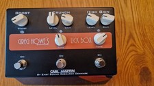 Pedale d'effet guitare Carl Martin Lick Box Signature Greg Howe