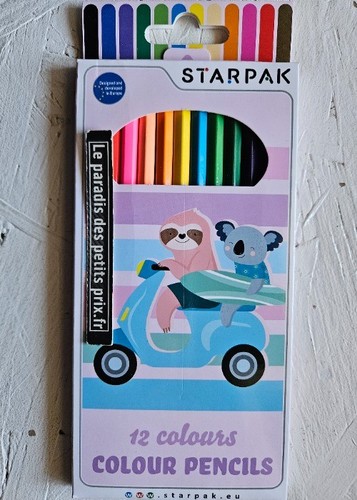 Crayons couleurs 12 - de,