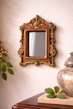 Petit miroir mural ancien