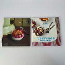 Verrines José Maréchal 2010 Hardcover French Français Livre de cuisine Bundle