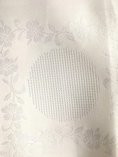 Tissu À Broder Melodie Damassé Zweigart Blanc 140 X 140 Cm