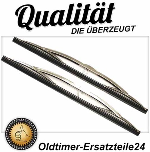 Stainless steel wiper blades - 2,
