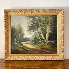 Tableau ancien signé Baldy