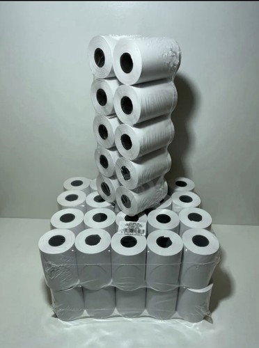 Papier rouleaux carte bleue - papier,