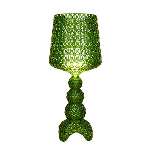 Hollow out acrylic - table, lamp