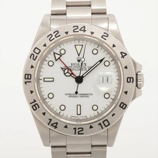 Rolex Explorer II 16570 SS SS AT White Dial