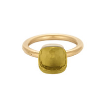 Pomellato - Nudo - Classic - Bague en or rose et quartz lemon