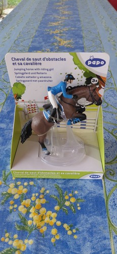 Papo figurine cheval saut - de,