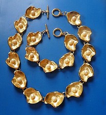 VINTAGE Rétro BIJOUX Dorés