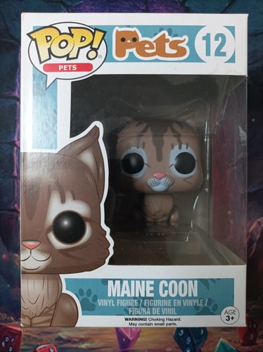 Maine coon funko pop pets - pop,